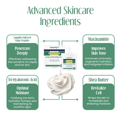 Ceoerty™ RelastiSkin Advanced Skin Firming Cream - 👨‍⚕️AU Dermatologist Approved - (Anti-wrinkle,  Advanced Skin Firming, Restore Skin Elasticity)