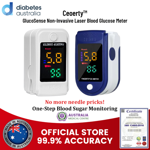 Ceoerty™ GlucoSense Non-Invasive Laser Blood Glucose Meter