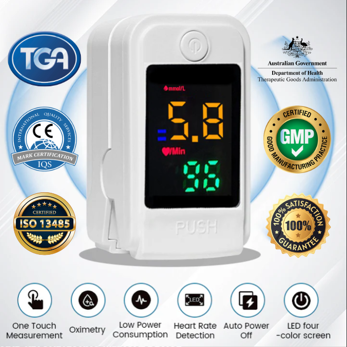 Ceoerty™ GlucoSense Non-Invasive Laser Blood Glucose Meter